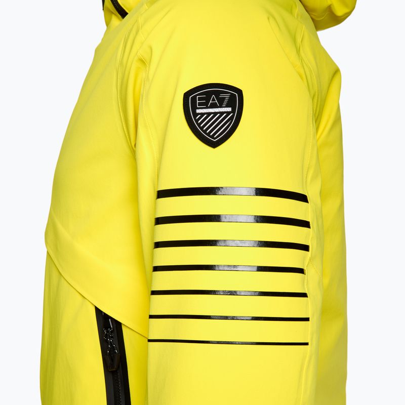 Kurtka narciarska męska EA7 Emporio Armani Ski Kitzbuhel Protectum Logo blazing yellow 6
