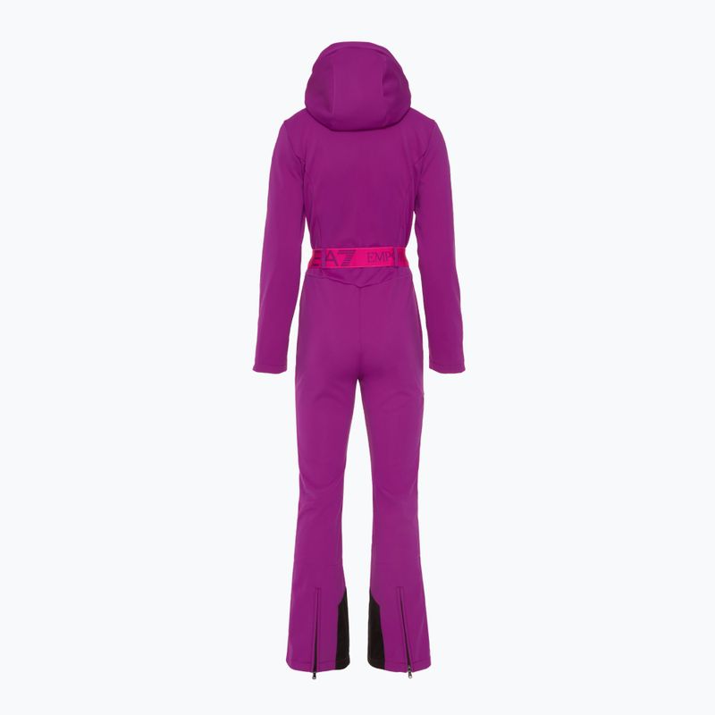 Kombinezon narciarski damski EA7 Emporio Armani Ski Kitzbuhel Softshell hollyhock 2