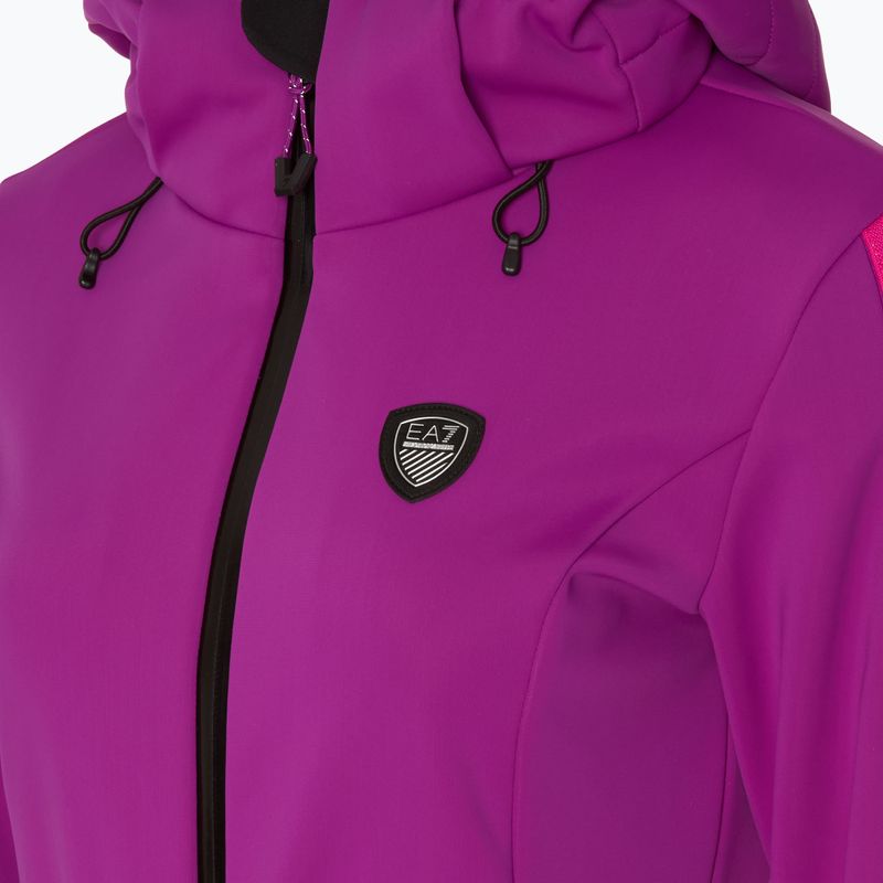 Kombinezon narciarski damski EA7 Emporio Armani Ski Kitzbuhel Softshell hollyhock 3