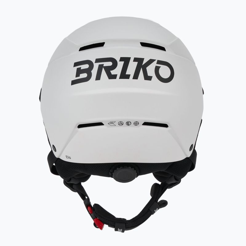 Kask narciarski Briko Elio Visor matt white/black 4