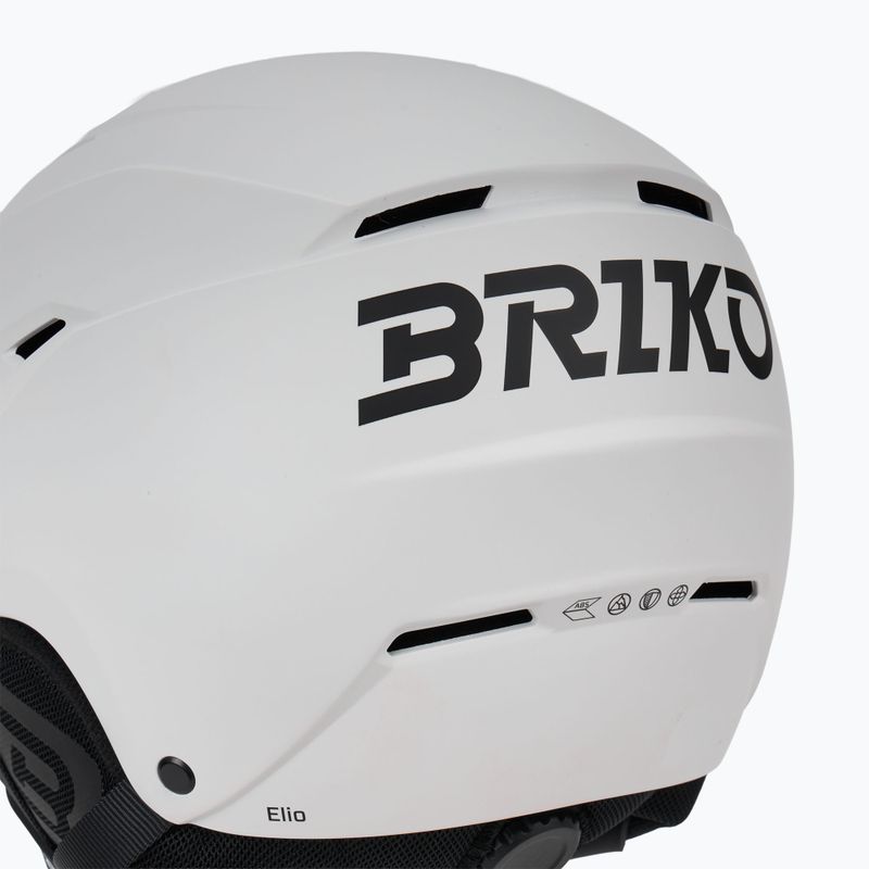 Kask narciarski Briko Elio Visor matt white/black 8