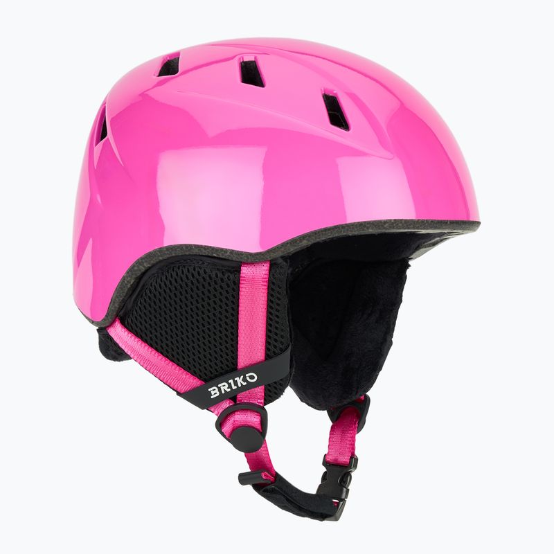 Kask narciarski dziecięcy Briko Makalu Jr shiny pink/white