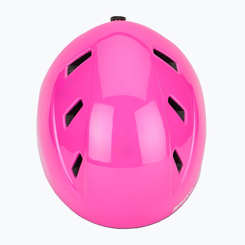 Kask narciarski dziecięcy Briko Makalu Jr shiny pink/white 6
