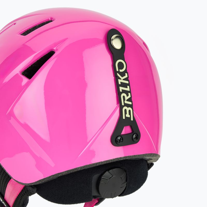 Kask narciarski dziecięcy Briko Makalu Jr shiny pink/white 8
