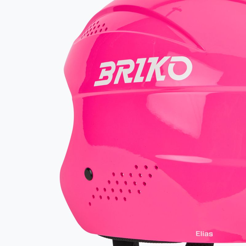 Kask narciarski dziecięcy Briko Elias Jr shiny neon pink 8