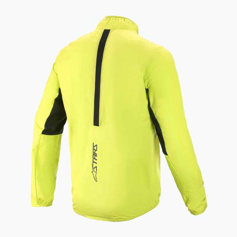 Kurtka rowerowa męska Alpinestars Nevada Packable yellow fluo 2