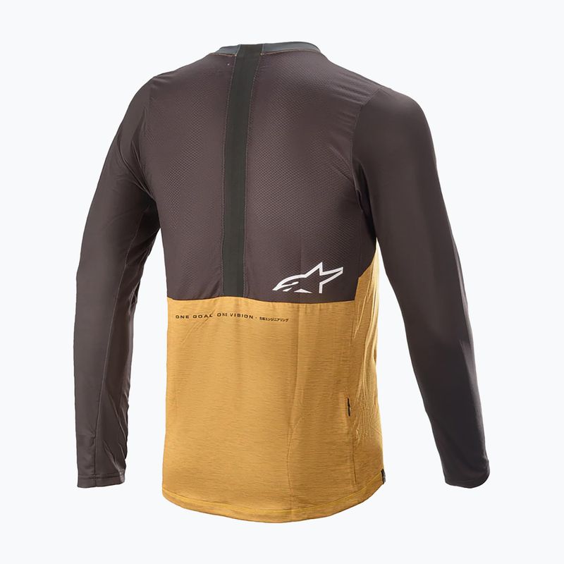 Longleeve rowerowy męski Alpinestars Alps 6.0 V2 tangerine/black 2