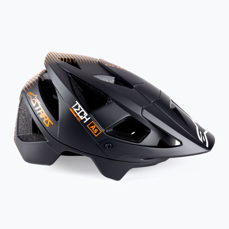 Kask rowerowy Alpinestars Vector Pro A2 ebony/tangerine matt 3