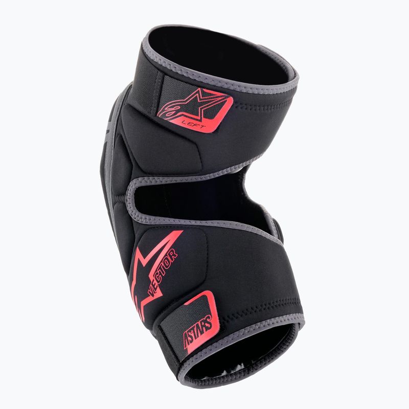 Ochraniacze rowerowe na kolana Alpinestars Vector Knee black/anthracite/red 6