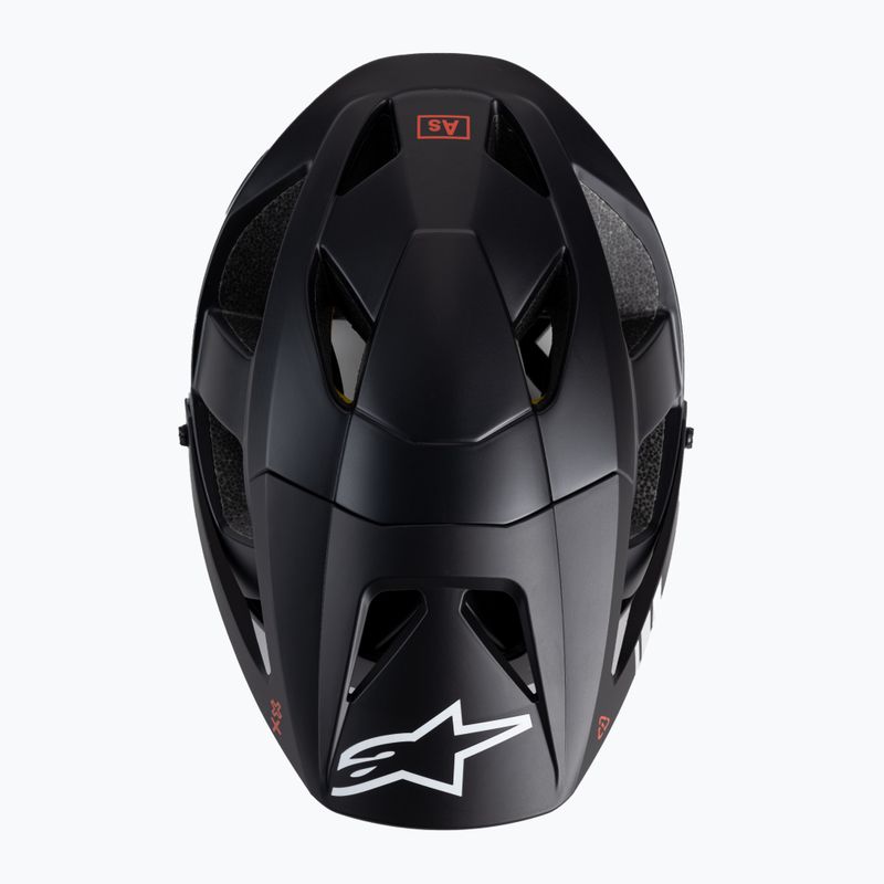 Kask rowerowy Alpinestars Vector Tech A1 black/light gray matt 6