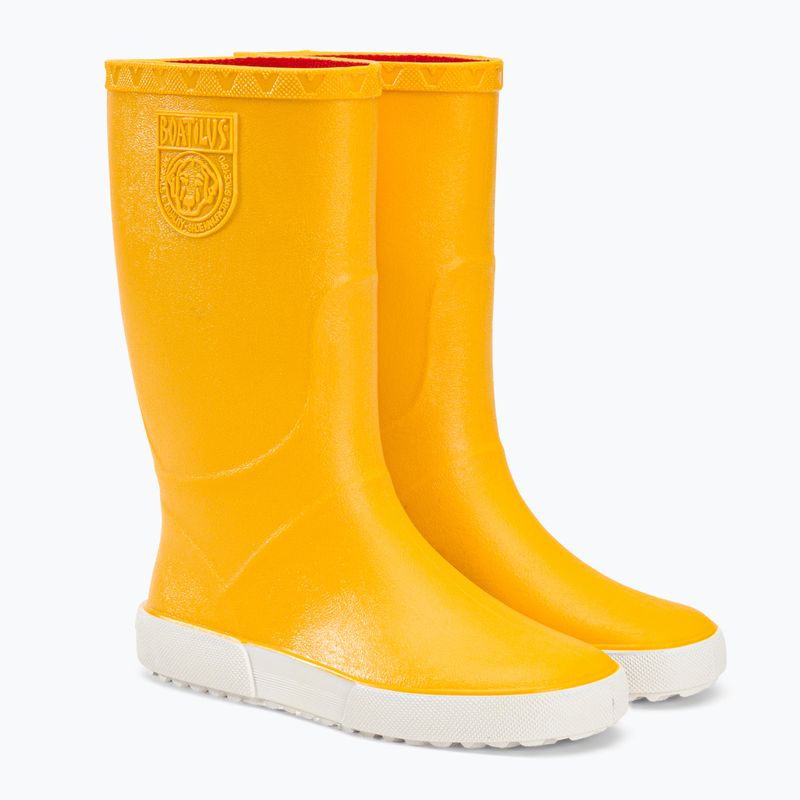 Kalosze dziecięce BOATILUS Nautic Youth yellow/white 4