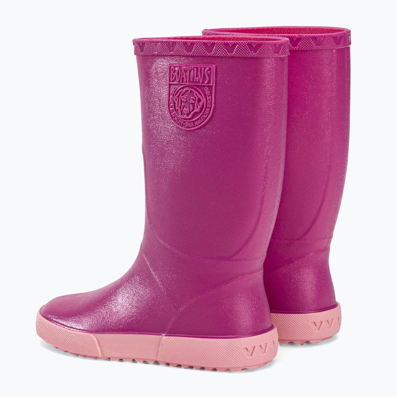 Kalosze dziecięce BOATILUS Nautic Youth fuxia/pink 3