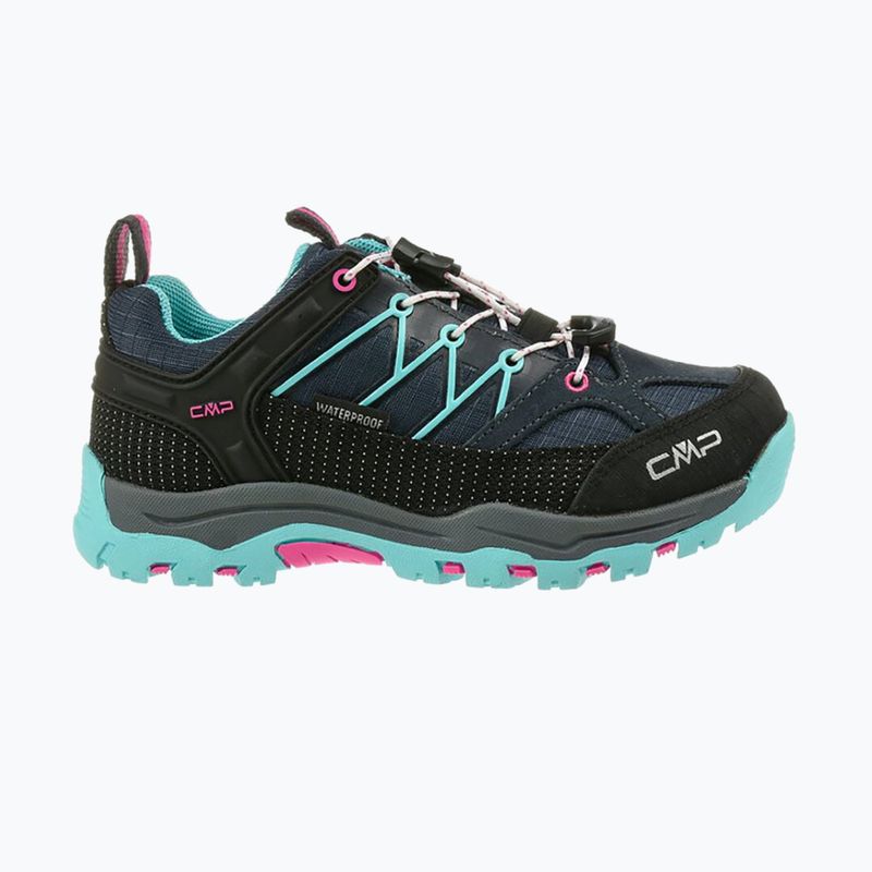 Buty trekkingowe dziecięce CMP Rigel Low Wp blue/acqua 8