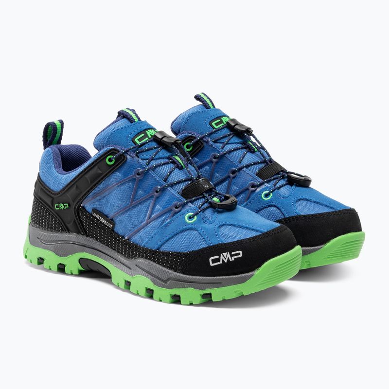 Buty trekkingowe dziecięce CMP Rigel Low Wp danube/bluish 4