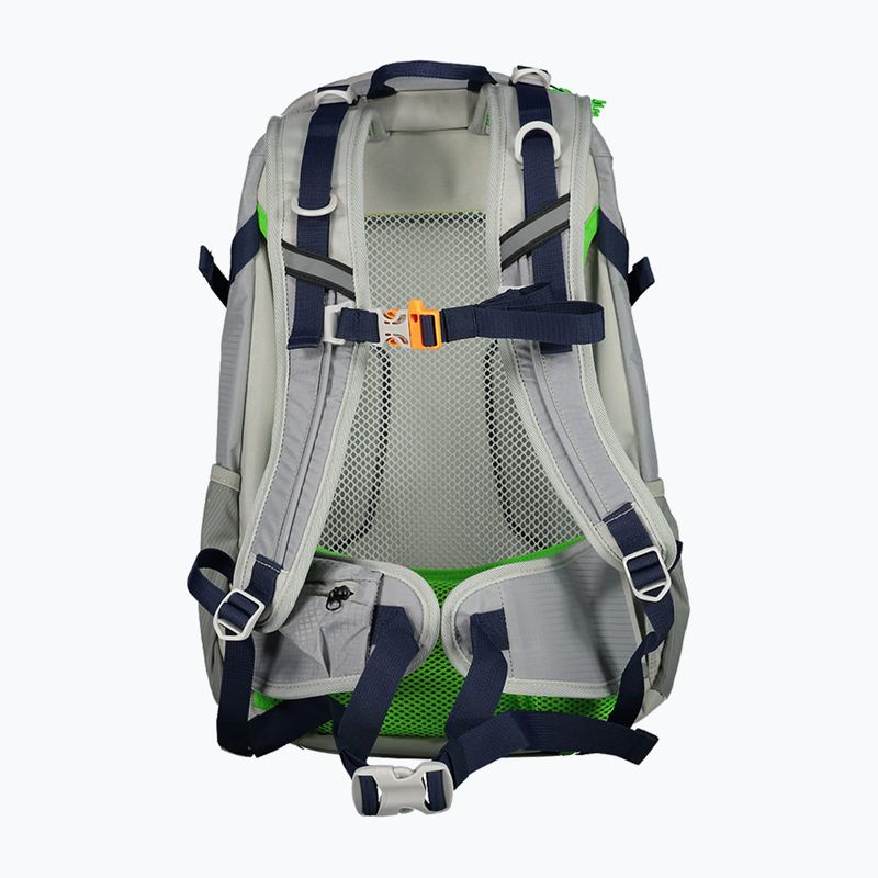 Plecak trekkingowy męski CMP Katana 22 l grey/green fluo 2
