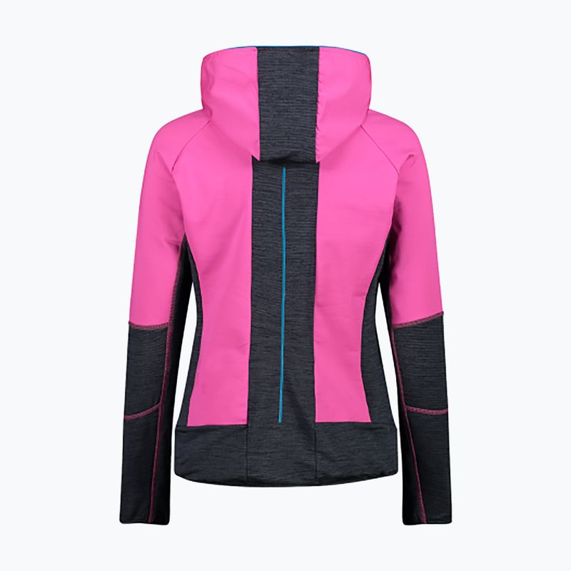 Bluza damska CMP 32E6156 Fix purple fluo 2