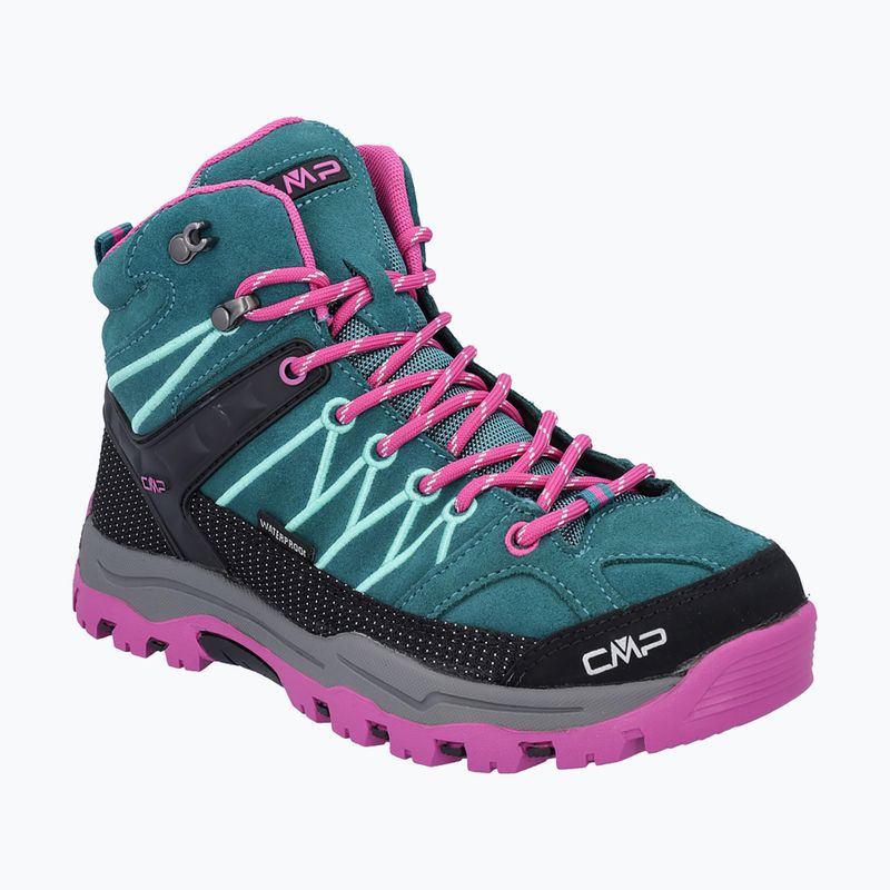Buty trekkingowe juniorskie CMP Rigel Mid lake/pink fluo 8