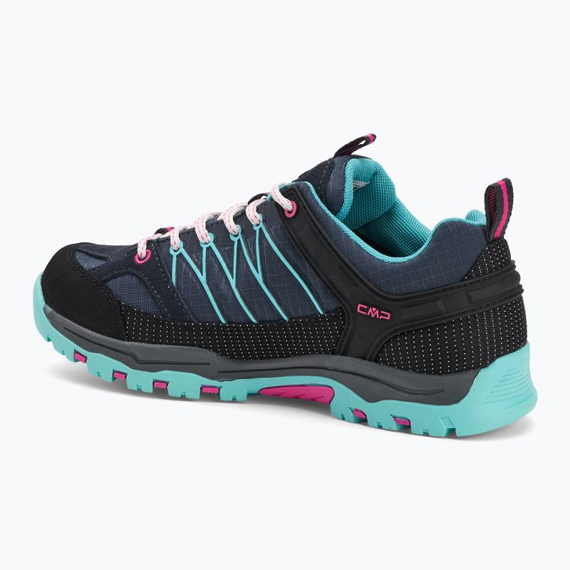 Buty trekkingowe dziecięce CMP Rigel Low Wp b.blue/acqua 3