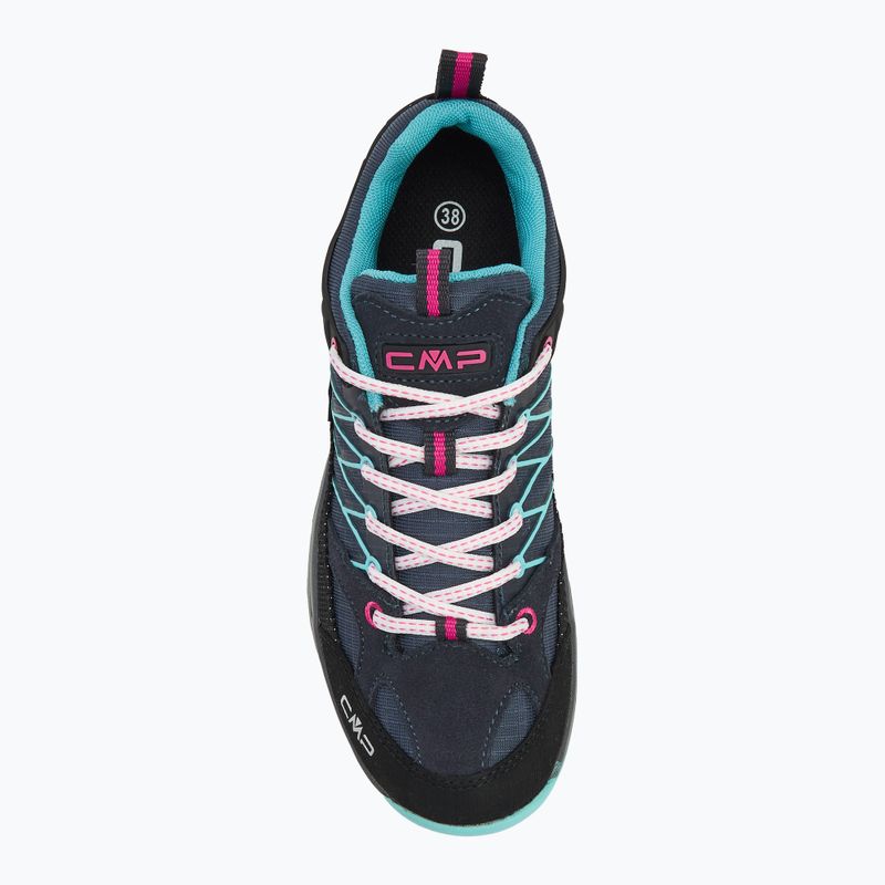 Buty trekkingowe dziecięce CMP Rigel Low Wp b.blue/acqua 5