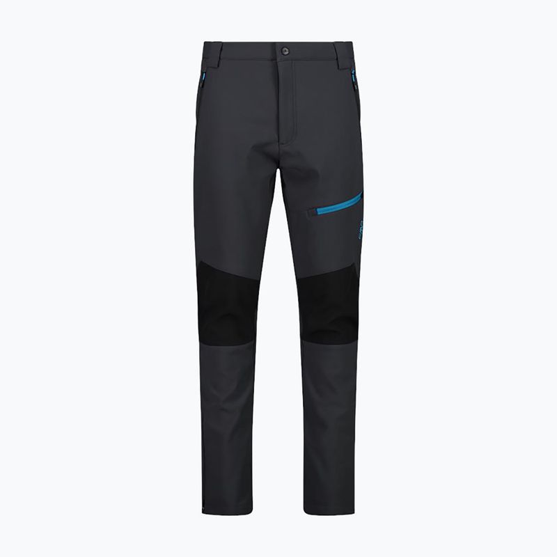 Spodnie softshell męskie CMP 30A1477 antracite/nero