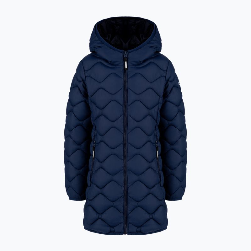 Płaszcz puchowy dziecięcy CMP 32Z1145 G Coat Fix Hood blue ink