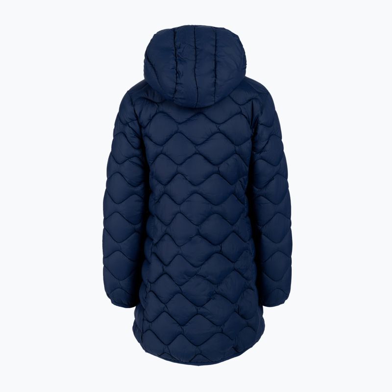 Płaszcz puchowy dziecięcy CMP 32Z1145 G Coat Fix Hood blue ink 2