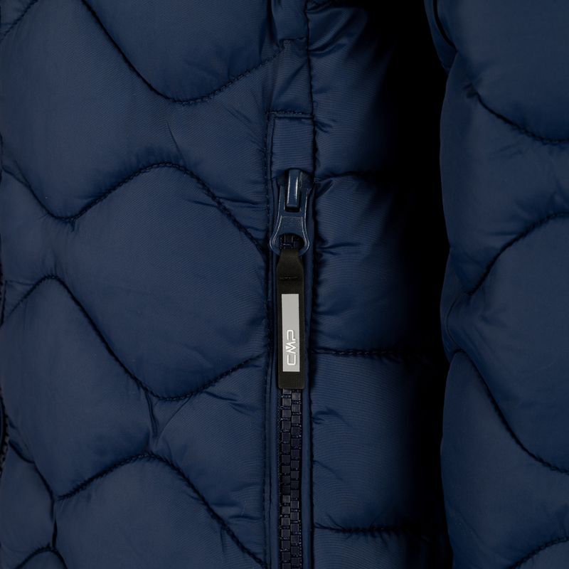 Płaszcz puchowy dziecięcy CMP 32Z1145 G Coat Fix Hood blue ink 5