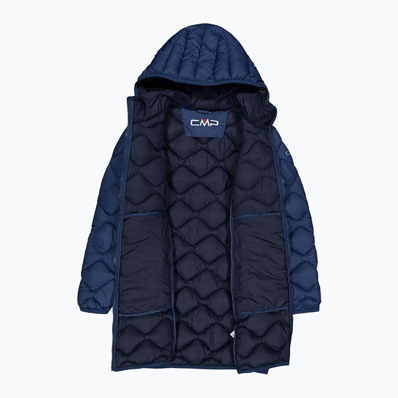 Płaszcz puchowy dziecięcy CMP 32Z1145 G Coat Fix Hood blue ink 9