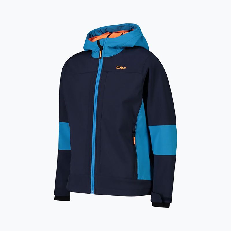 Kurtka softshell dziecięca CMP 3A00094 Fix Hood b.blue/danubio 7