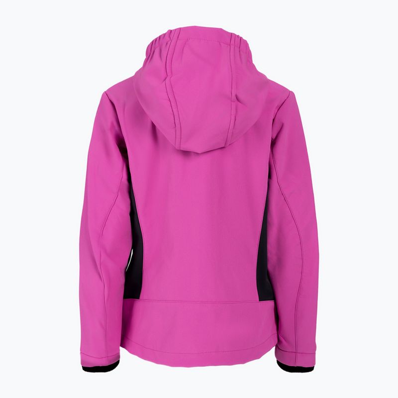 Kurtka softshell dziecięca CMP 3A29385 Fix purple fluo/titanio 2