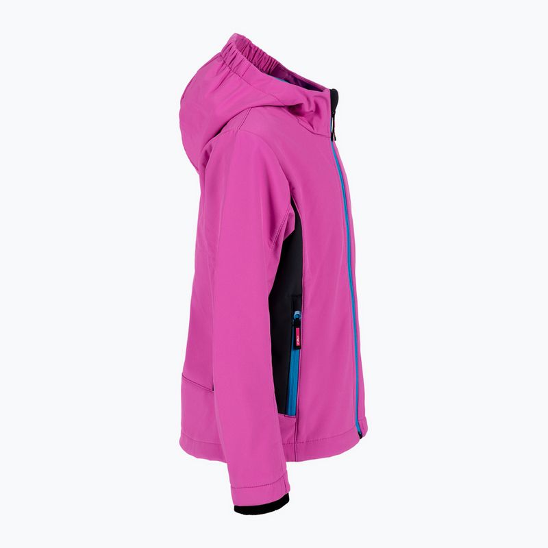 Kurtka softshell dziecięca CMP 3A29385 Fix purple fluo/titanio 3