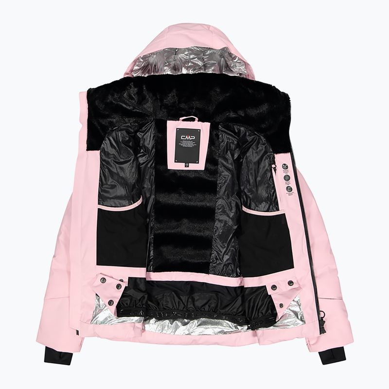 Kurtka narciarska damska CMP 32W0266 Fix Hood pink 8