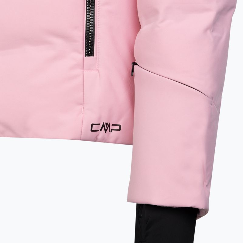 Kurtka narciarska damska CMP 32W0266 Fix Hood pink 3
