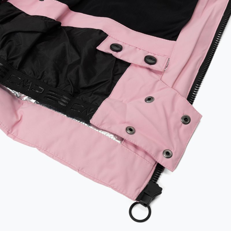 Kurtka narciarska damska CMP 32W0266 Fix Hood pink 5
