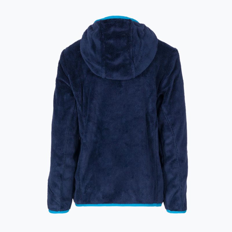 Bluza polarowa dziecięca CMP 31P1504 Fix Hood b.blue/danubio 2
