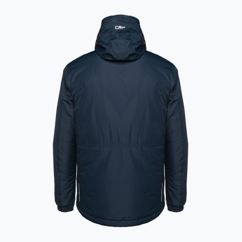 Kurtka zimowa męska CMP 32Z1847 Fix Hood black/blue 2