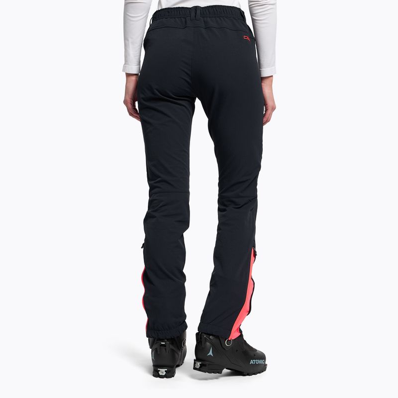 Spodnie skiturowe damskie CMP 39T0056 black blue/ewd fluo 4