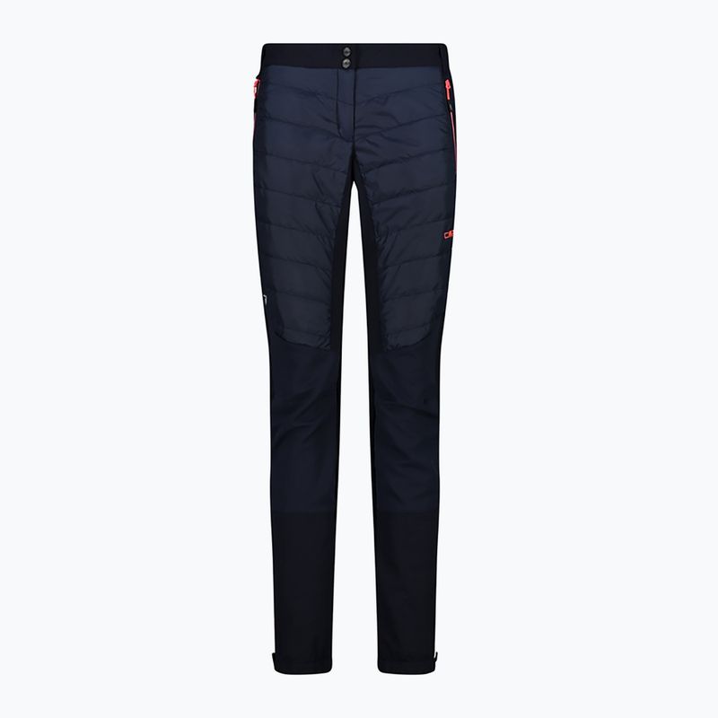 Spodnie skiturowe damskie CMP 39T0056 black blue/ewd fluo 9