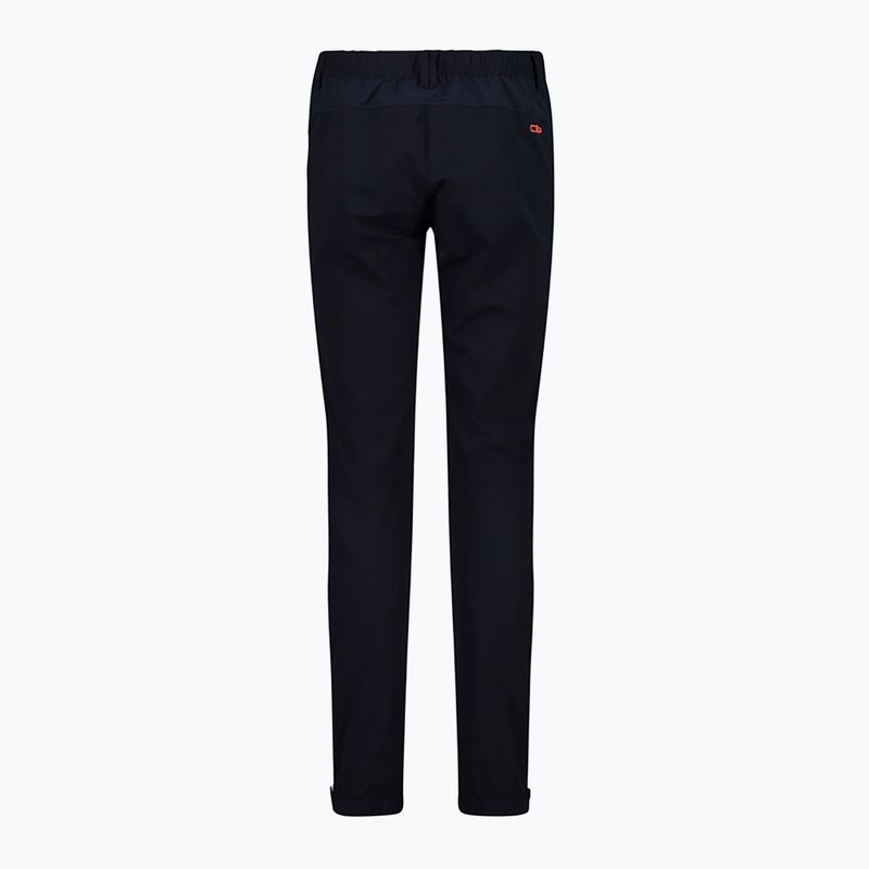 Spodnie skiturowe damskie CMP 39T0056 black blue/ewd fluo 10