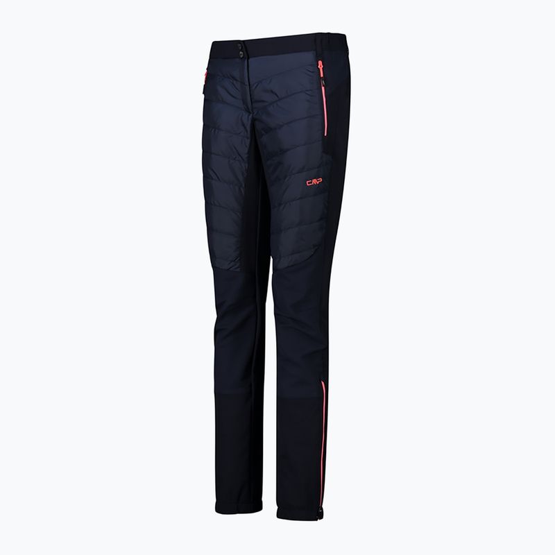 Spodnie skiturowe damskie CMP 39T0056 black blue/ewd fluo 11