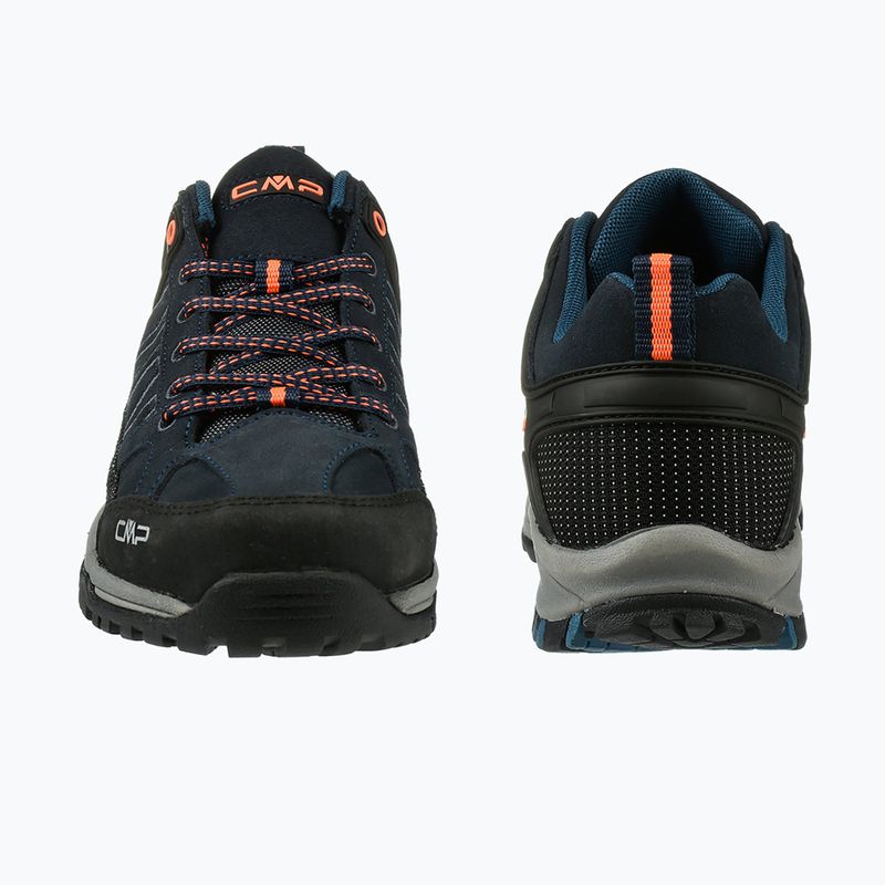 Buty trekkingowe męskie CMP Sun black blue/flash orange 15