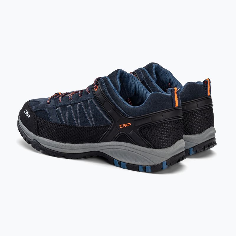 Buty trekkingowe męskie CMP Sun black blue/flash orange 3