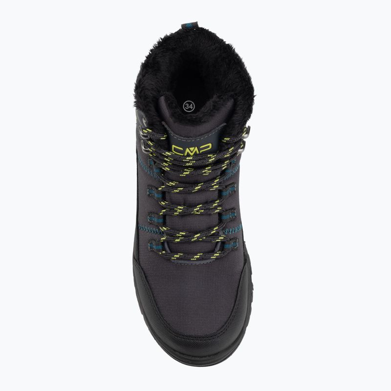 Śniegowce juniorskie CMP Annuuk Snowboots Wp antracite/deep lake 5