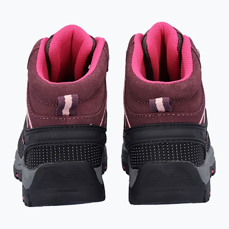 Buty trekkingowe dziecięce CMP Rigel Mid Wp prugna/peach 7