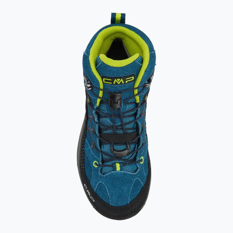 Buty trekkingowe dziecięce CMP Rigel Mid Wp deep lake/acido 5
