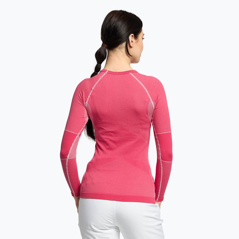 Longsleeve termoaktywny damski CMP 3Y96804 fucsia melange 4
