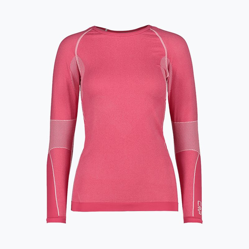 Longsleeve termoaktywny damski CMP 3Y96804 fucsia melange 7