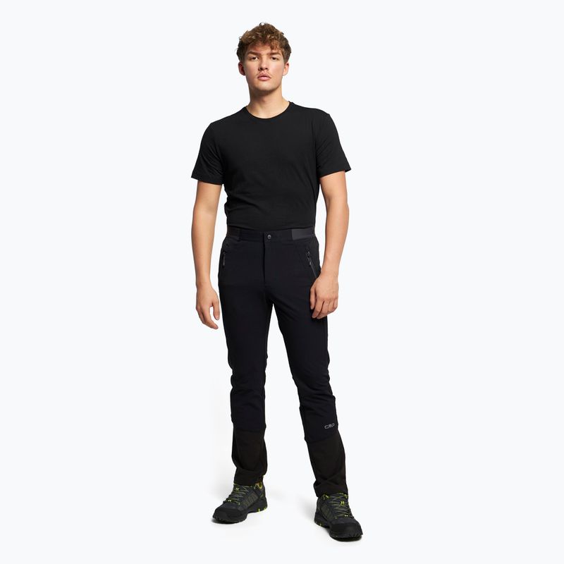 Spodnie skiturowe męskie CMP 31T2397 nero 2