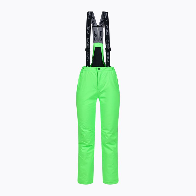 Spodnie narciarskie dziecięce CMP 3W15994 mela fluo