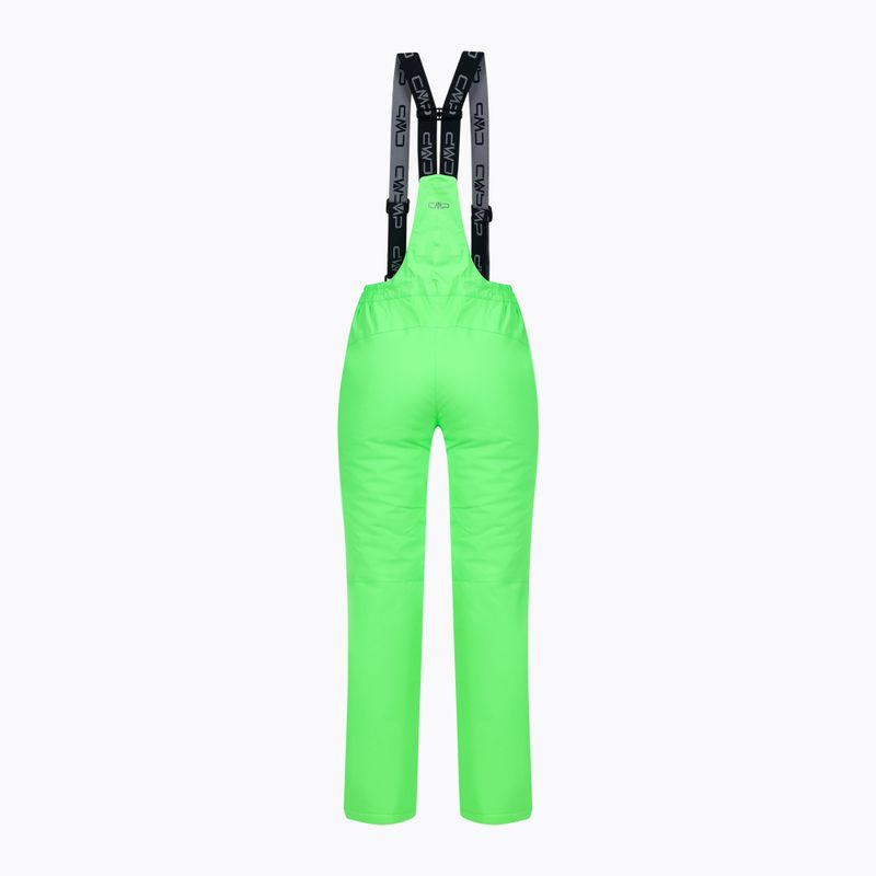 Spodnie narciarskie dziecięce CMP 3W15994 mela fluo 2